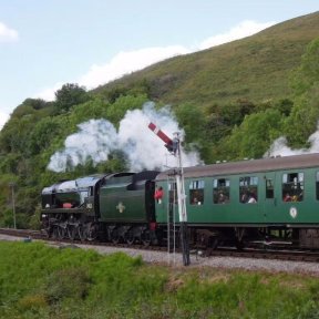 Railway at Swanage